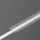 Couvercle 1m E SLIDE - Transparent