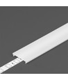 Couvercle 2m C6 CLICK - Blanc laiteux