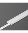 Couvre 20m F CLICK - Rouleau, blanc laiteux