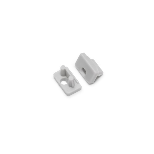 1 pièce Embout SLIM8 - Avec trou, gris