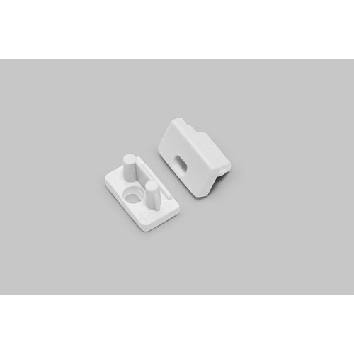 1 pièce Embout SLIM8 - Avec trou, blanc