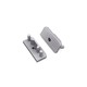 1 pièce Embout SURFACE10 GEN2 - Avec trou, couleur argentée