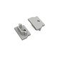 1 pièce Embout UNI12 GEN2 - Avec trou, gris