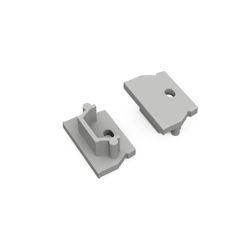 1 pièce Embout UNI12 GEN2 - Avec trou, gris