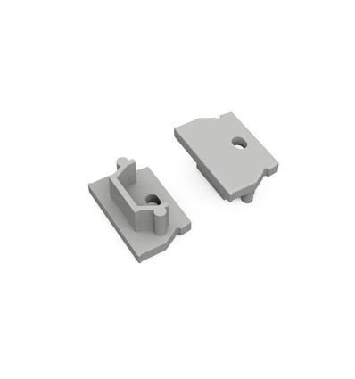 1 pièce Embout UNI12 GEN2 - Avec trou, gris