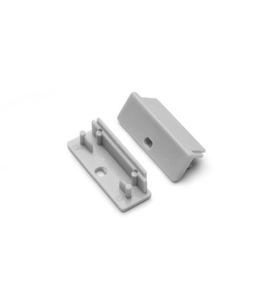 1 pièce Embout WIDE24 - Avec trou, gris