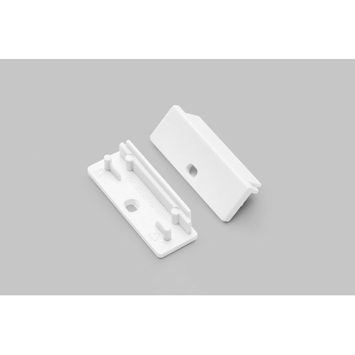 1 pièce Embout WIDE24 - Avec trou, blanc