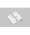 1 pièce Embout WIDE24 - Avec trou, blanc