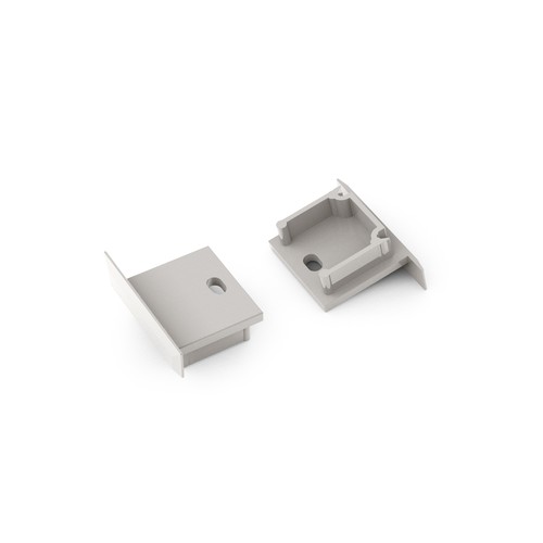 1 pièce Embout SMART-IN16-BC3 - Avec trou, gris