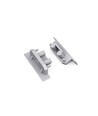 1 pc. Embout GROOVE10 GEN2 SQ - Avec trou, couleur argentée