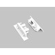 1 pièce Embout GROOVE10 GEN2 SQ - Avec trou, blanc