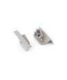 1 pièce Embout DIAGONAL14 - Avec trou, gris