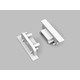 1 pc. Embout GROOVE14 GEN2 SQ - Avec trou, blanc