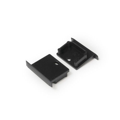 1 pièce Embout LINEA-IN20 - Avec trou, noir