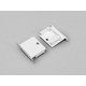 1 pièce Embout LINEA-IN20 - Avec trou, blanc