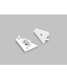 1 pc. Embout CORNER10 GEN2 - Avec trou, blanc