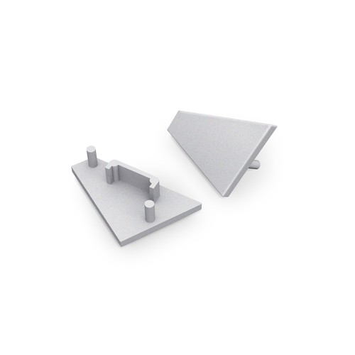 1 pièce Embout CORNER14 GEN2 - Argenté