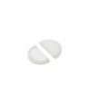 1 pièce Embout D9 - Blanc laiteux