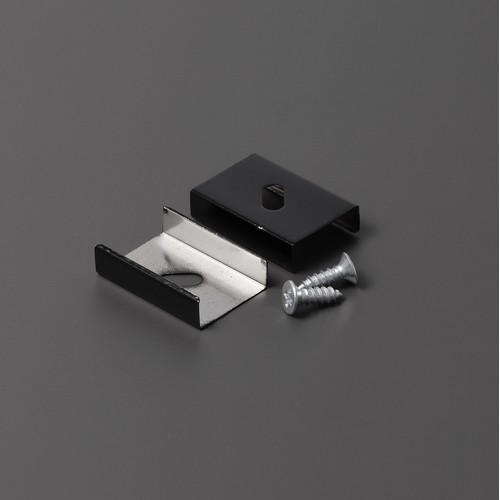 1 pc. Support de montage S - Laqué noir