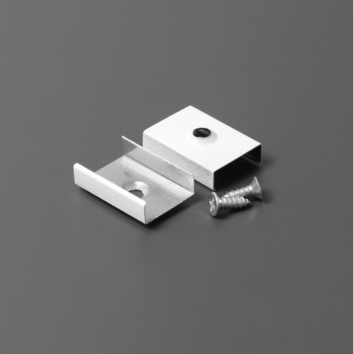 1 pièce Support de montage S - Affleurant, laqué blanc