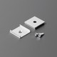 1 pc. Support de montage T 180°