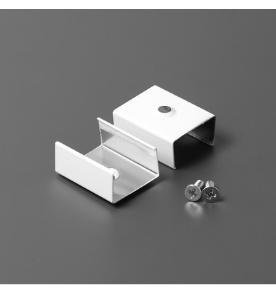 1 pc. Support de montage U4 - Encastré, laqué blanc