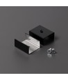1 pc. Support de montage U4 - Noir