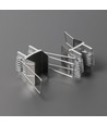 1 pc. Support de montage U4 - Ressort, acier inoxydable