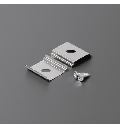 1 pc. Support de montage U5 - Affleurant, acier inoxydable