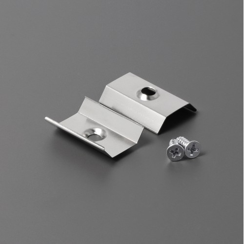 1 pc. Support de montage U6 - Affleurant, acier inoxydable