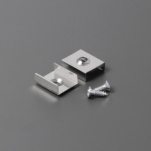 1 pc. Support de montage en Z - Affleurant, acier inoxydable