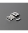 1 pc. Support de montage en Z - Affleurant, acier inoxydable