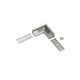 Connecteur de profil CORNER10 90° - Anodisé