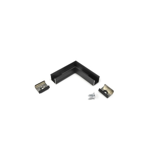 Connecteur de profil SMART10 90° - Anodisé noir
