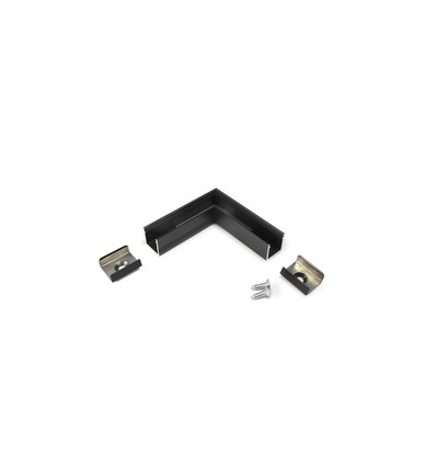 Connecteur de profil SMART10 90° - Anodisé noir