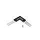 Connecteur de profilé SURFACE10 90DEG - Anodisé noir