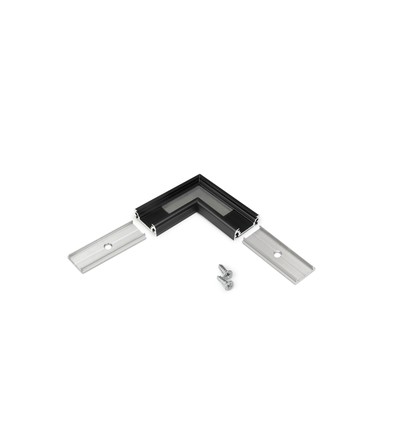 Connecteur de profilé SURFACE10 90DEG - Anodisé noir