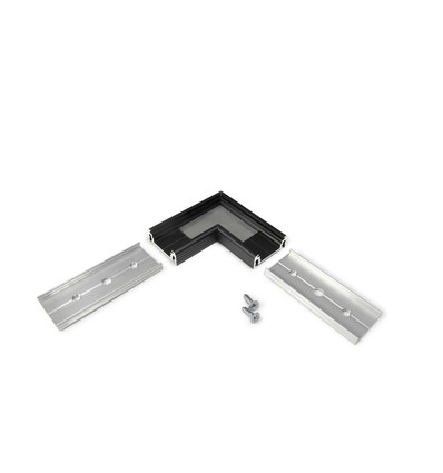 Connecteur de profilé SURFACE14 90DEG - Anodisé noir