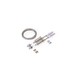 Suspension de câble 1,5 m large, chrome