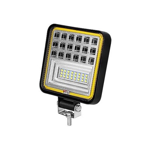 LED 29W, 10-60V - Blanc froid + orange, phare de travail, voiture, camion, tracteur, remorque, véhicules d'urgence, 30 degrés