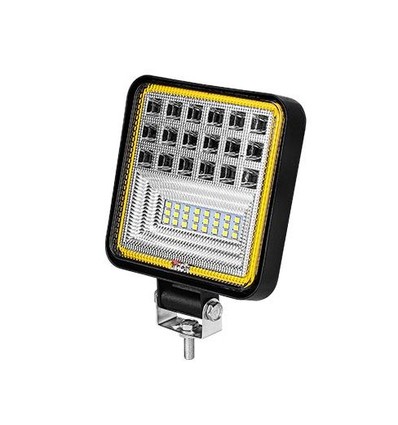 LED 29W, 10-60V - Blanc froid + orange, phare de travail, voiture, camion, tracteur, remorque, véhicules d'urgence, 30 degrés