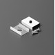 1 pc. Support de montage S - Laqué blanc