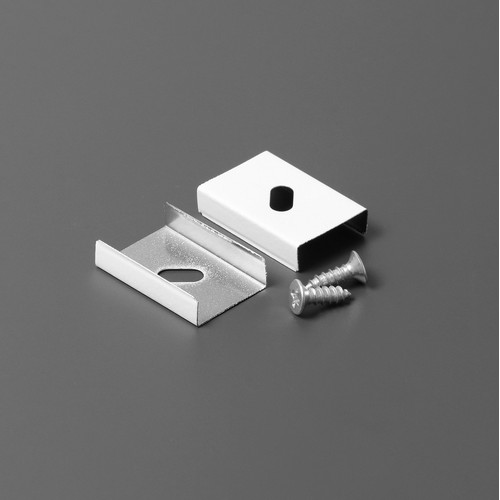 1 pc. Support de montage S - Laqué blanc