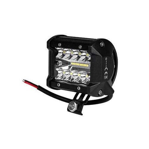 Phare de travail LED 17W, 10-30V - Blanc froid, Voiture, camion, tracteur, remorque, véhicules d'urgence