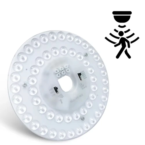 Module LED à capteur Ø17 cm / 24/18/12W - CCT au choix, remplace G24, tubes circulaires et tubes compacts, flicker free