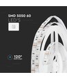 Ruban LED 5m 11W/m rouge/vert/bleu/jaune - 60 LED/m, couleur au choix