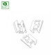 Support de montage pour lampe de bureau - 3 pcs, Spectrum 60cm 120cm 150cm
