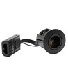 10 pcs spot encastrable Inno88 - GU10, noir, IP44, approuvé pour isolation