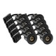 10 pcs spot encastrable Inno88 - GU10, noir, IP44, approuvé pour isolation