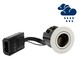 Spot encastrable GU10 Inno88 Extérieur - Blanc, IP44, certifié pour installation en isolant